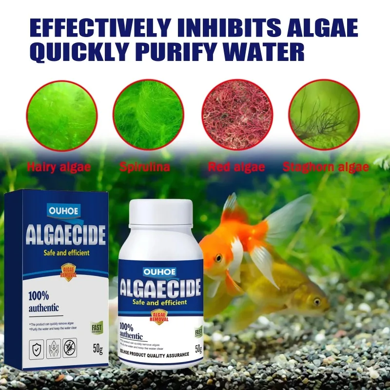 50 جرام من مبيد الطحالب عالي ا - مراجعة Planted Aquarium Algae وسعره