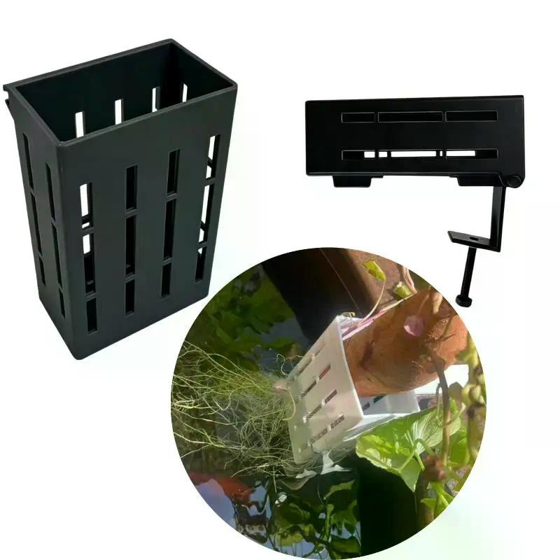 1 قطعة سلة دعم للزراعة المائية - مراجعة Aquarium Planted Plants وسعره